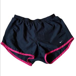Black Pink Nike Workout Shorts